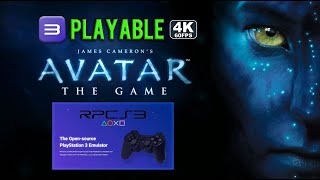 Avatar: The Game - is fully Compatible with RPSC3 now