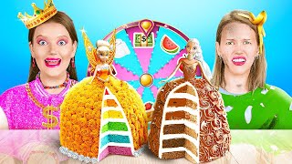 PASTA SÜSLEME YARIŞMASI || İlk Bitiren Kazanır! Gerçek VS. Sahte Yiyecek 123 GO! FOOD tarafından