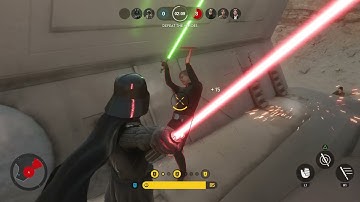 Darth Vader Vs Luke Skywalker 1v1 [#2] Star Wars Battlefront (2015)