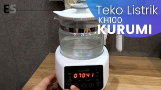 Review Singkat Teko Listrik Untuk Pemanas Susu Formula Kurumi KH100