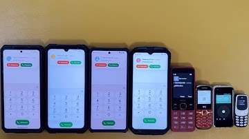 FOUR BIG FOUR SMALL INCOMING CALL ULEFONE ARMOR 28 ULTRA IIIF150 RAPTOR NOKIA 150 DOOGEE S CYBER