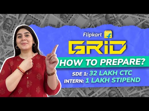 Flipkart GRID 5.0 | How to Prepare for Flipkart GRID 2023 | 32 Lakh CTC | Internship at Flipkart