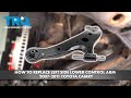 How to Replace Front Left Lower Control Arm 2007-2011 Toyota Camry