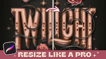 How to Resize in Procreate 🔍 (Without Losing Quality)