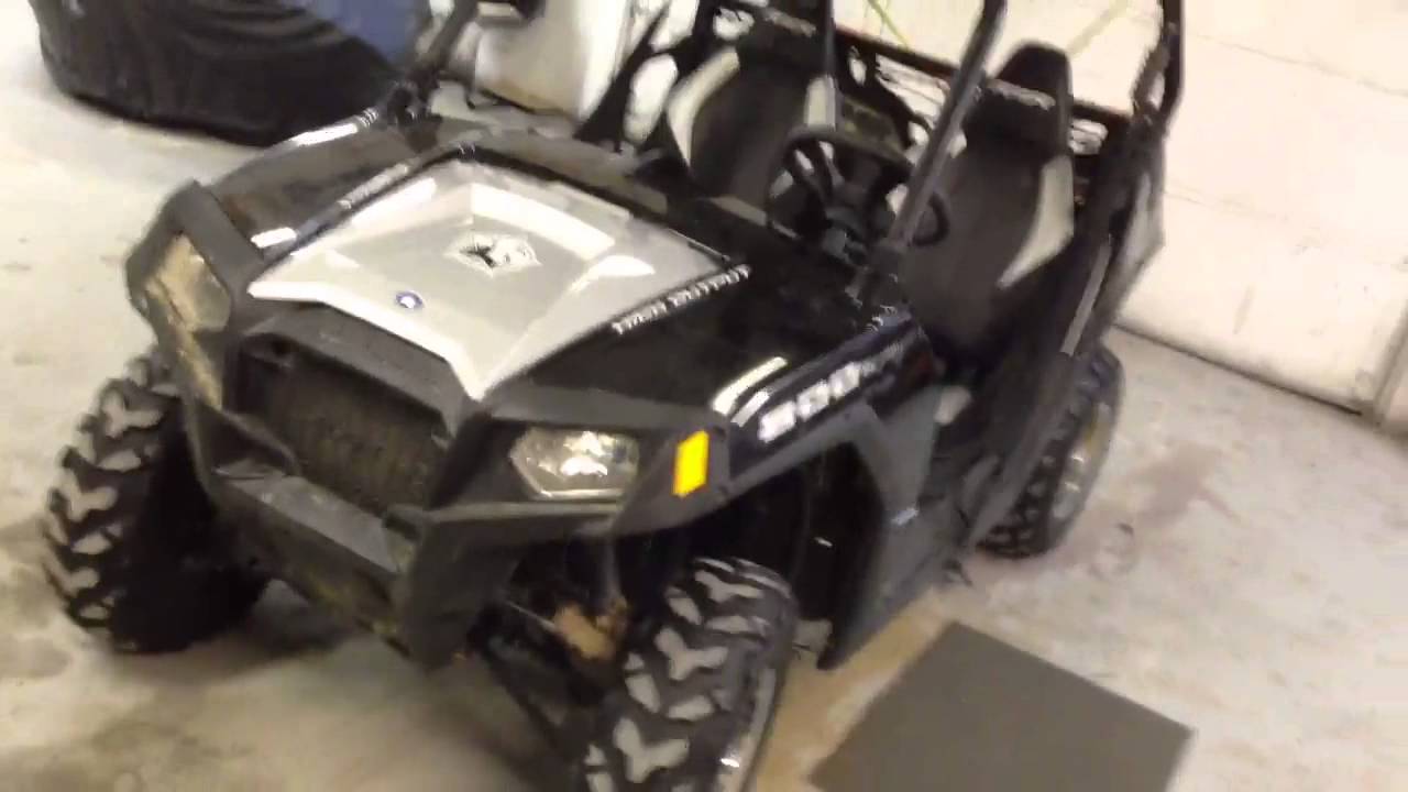 2012 Polaris RZR remote start - YouTube