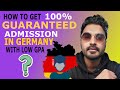 HOW TO 100% GUARANTEED ADMISSION TO GERMAN PUBLIC UNIVERSITIES AT LOW GPA (LESS THAN 2.5 or 60%)