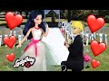 Adrien proposes to Marinette Wedding Married Modeling Miraculous ladybug doll episode