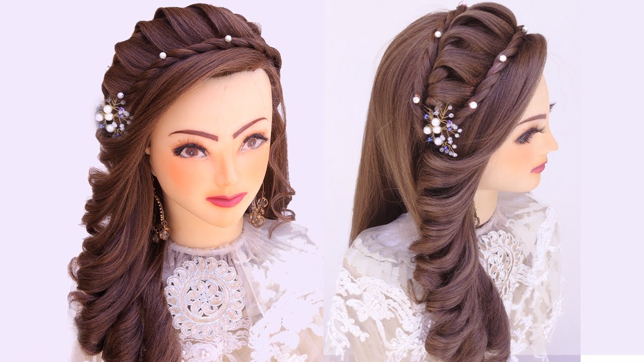 10+ Bridal Hairstyle Ideas For Your Reception Look | Bridal Beauty |  WeddingSutra