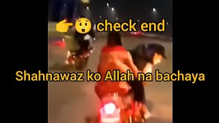 Allah na bachaya shahnawaz ko😲👉😳 #chotabacha46 with girl wheeling #subscribe channel forvideos