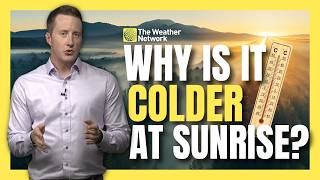 Why Does it Get Colder After Sunrise? | #AskaMet