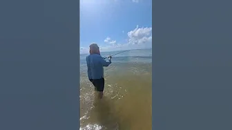 Trout bite after the hurricane 🌀 Salt Water Fishing Texas Louisiana thumbnail