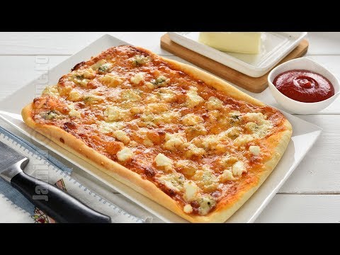 Video: Pizza Cu Branza Pe Coaja Subtire