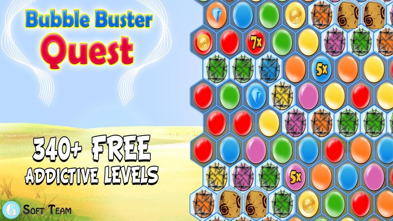 Bubble Buster Quest G Soft Team Game YouTube
