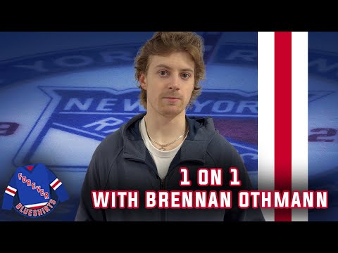 1 on 1 with New York Rangers prospect Brennan Othmann