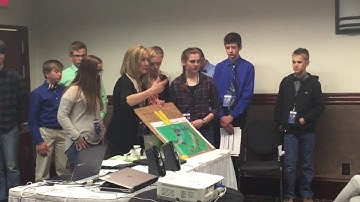 Middle School students analyzing community issues with GIS