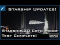 SpaceX Starship Updates! Starship 20 Cryogenic Proof Test Complete! TheSpaceXShow