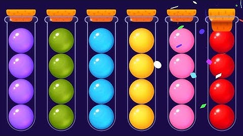 Ball game level 1611- 1665| Ball Sort puzzle