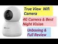 True view 360 degree rotation wifi camera  2mp  cctv camera  techratnadistributors camera