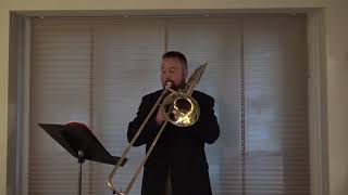 2018 Iowa All State Tenor Trombone Etude 1 Voxman p  7