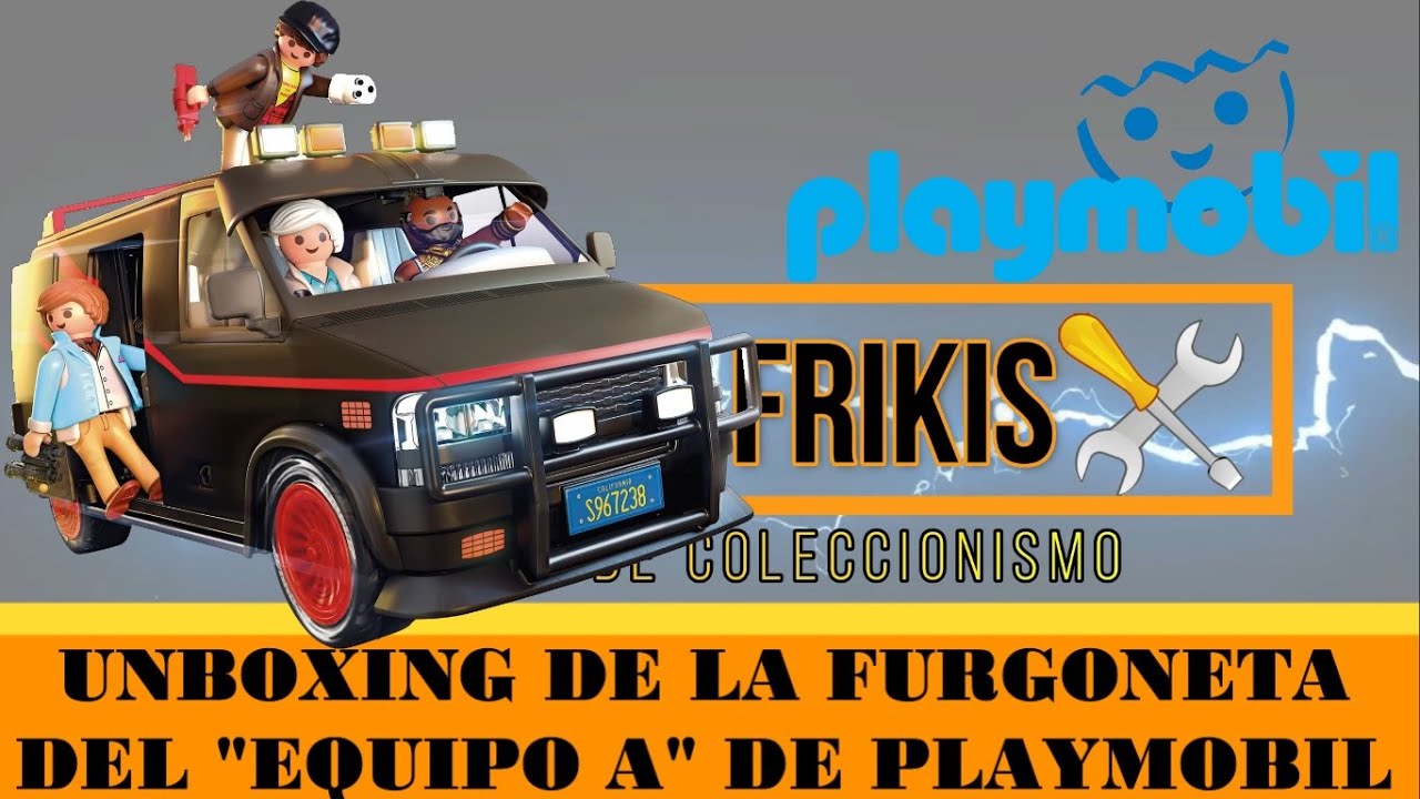 Unboxing de la 🚐🛠 furgoneta de El Equipo A de Playmobil - The