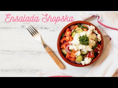 Video: Ensalada Shopska