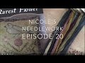 Nicole's Needlework: Episode/FlossTube #20 - Blackbird Designs Garden Club!