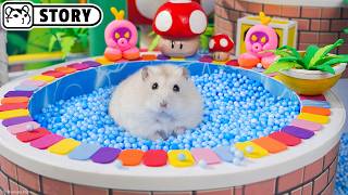 Hamster Mario Ball Pool Maze - Shorts 🐹 Homura Ham