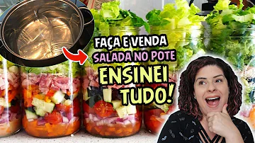 O que preciso fazer para começar a vender salada no pote?