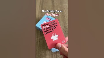 The Drinking Game For Couples #relationship #datenightideas