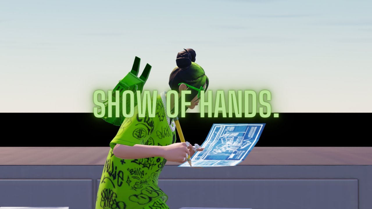 SHOW OF HANDS. (Fortnite Montage) - YouTube