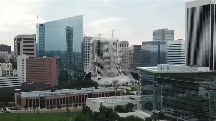 Dominion implodes office towner