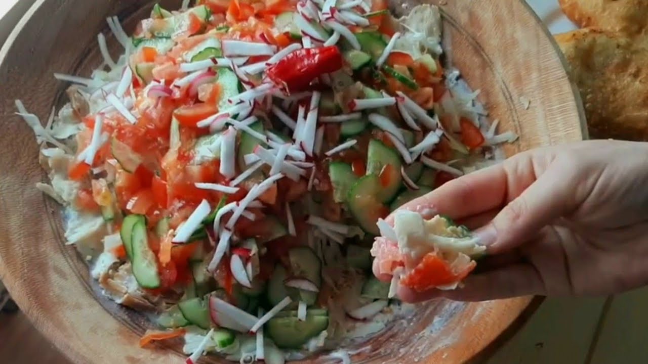 КУРУТОБ! ТАДЖИКСКОЕ Национальное БЛЮДО! ЭТО ОЧЕНЬ ВКУСНО И НЕ ОБЫЧНО ...