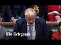 In full boris johnson makes statement on sue gray report in house of commons