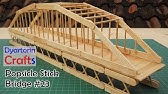 Diy Miniature Bridge Bamboo Craft Youtube