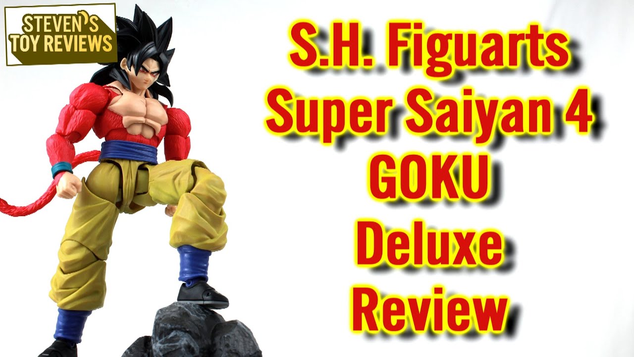 Review Boneco do Goku SSJ4 GIGANTE - Giochi Preziosi 