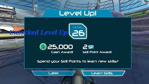 Unlocked level up 26 | Riptide GP2