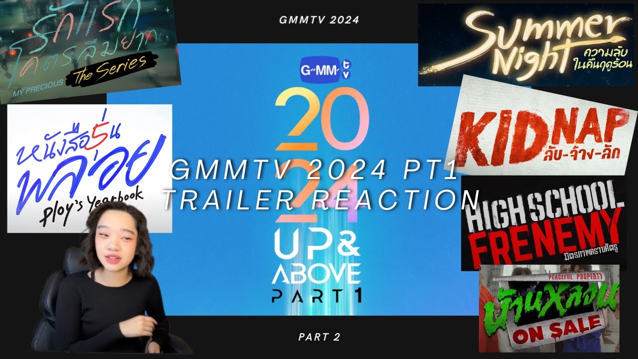 GMMTV 2024 Pilot Trailer Reactions (part 2) YouTube