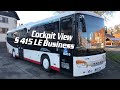 Setra S415 LE Business 7.7 litre 354 PS Motor OM 936 Getriebe ZF 6 AP 1400 Ecolife Cockpitview POV