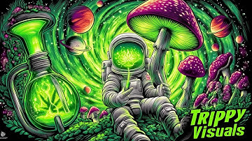 Psy Dub Mix | Trippy Visuals + Magic Mushroom Animation | Psychedelic Video