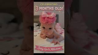 Our Baby Girl Turns 3 Months Today  Precious Milestone Moment baby babygirl 3months 2025
