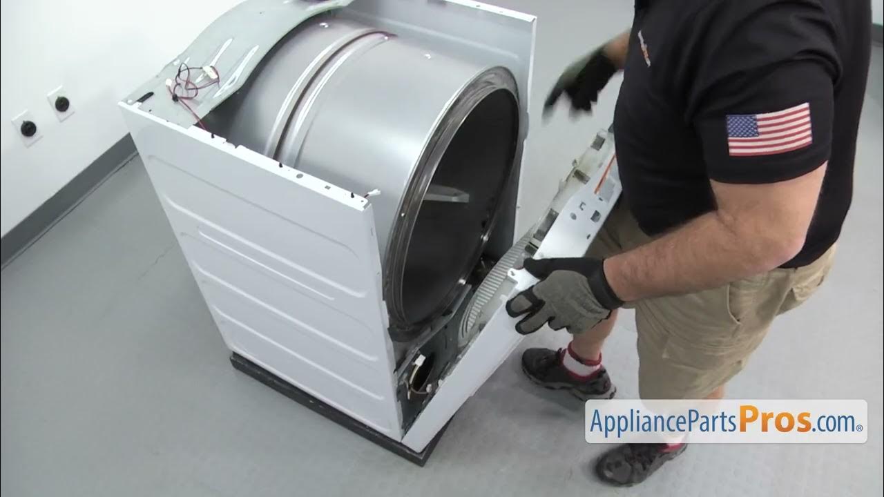 How To GE Dryer Inlet Control Thermistor WE4M398 YouTube