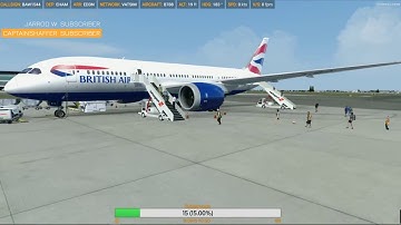 🔴[P3D V4.3] VATSIM ✈ EHAM TO EDDN✈ LIVE STREAM/PROJECTFLY/GSX2/QW 787-800 BAW