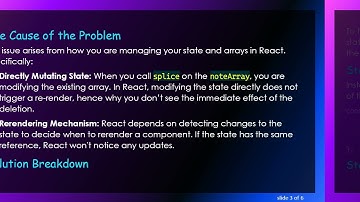 Resolving Rendering Issues in Your React Notes App