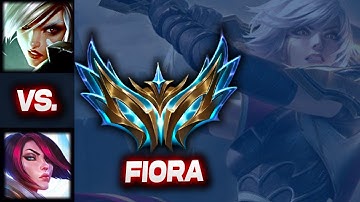 Riven vs Fiora MATCHUP (Got Challenger AGAIN!) - Adrian Riven