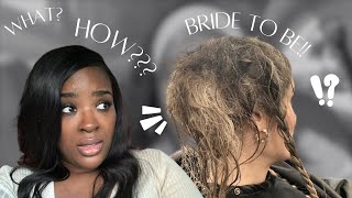 BRIDE GETS HAIR MATTED A WEEK BEFORE WEDDING (MIGHT GET CALLED OFF): Vlog #1