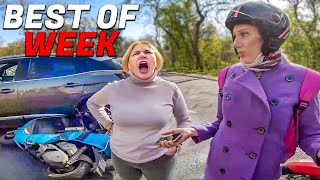 EPIC & CRAZY MOTORCYCLE MOMENTS 2023 - BEST OF WEEK #3