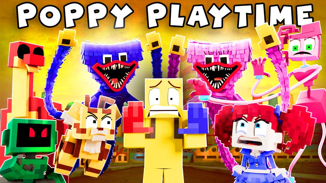 POPPY PLAYTIME THE MOVIE - Minecraft Animation 