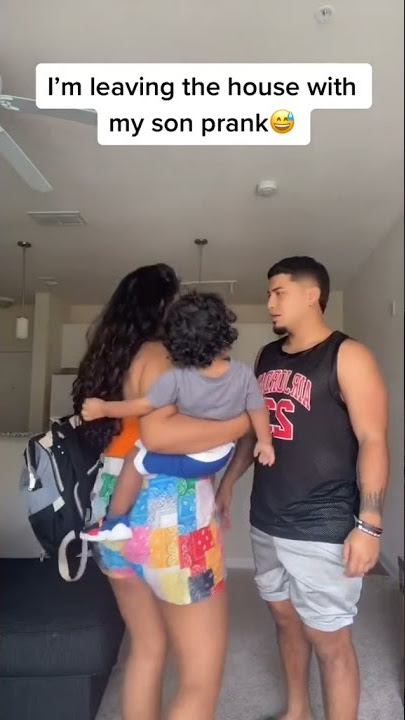 Telling Jp I’m leaving with the baby for good to see his reaction😱 #shorts