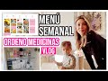 ORGANIZACIÓN MENÚ SEMANAL y ORDENO las MEDICINAS | FAMILIA DE CUATRO ¿QUIERE MÁS HERMAN@S?