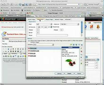 Joomla Tutorial Adding Images to Content